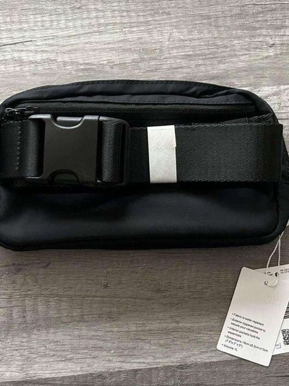 Lululemon Everywhere Belt Bag Black New Lululemon Women's Black Wallet-purses - Picture 2 of 4